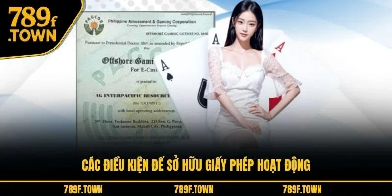 Các tiêu chí để được cấp giấy phép kinh doanh cá cược